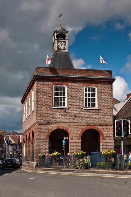 The Old Town Hall, Reigate — the town's landmark 18th-century market hall